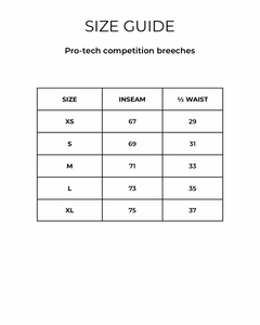 Pro-tech Competition Breeches